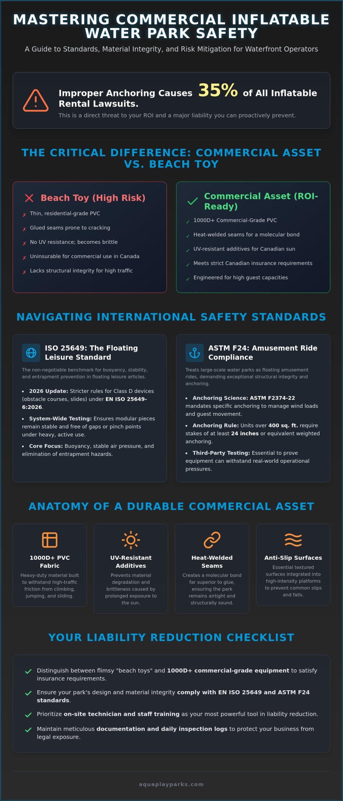 Commercial Inflatable Water Park Safety Standards: The 2026 Operator’s Guide