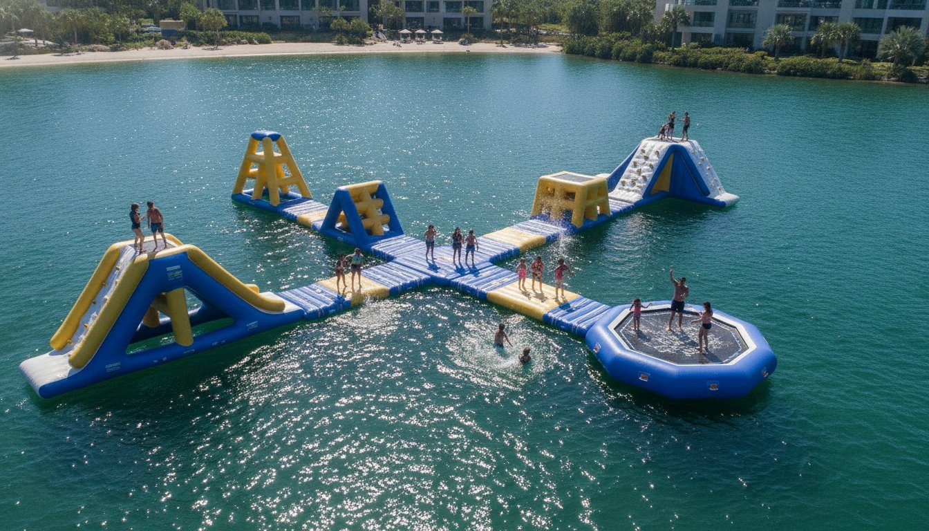 The Ultimate Inflatable Water Obstacle Course for Resorts: A 2026 Commercial Guide