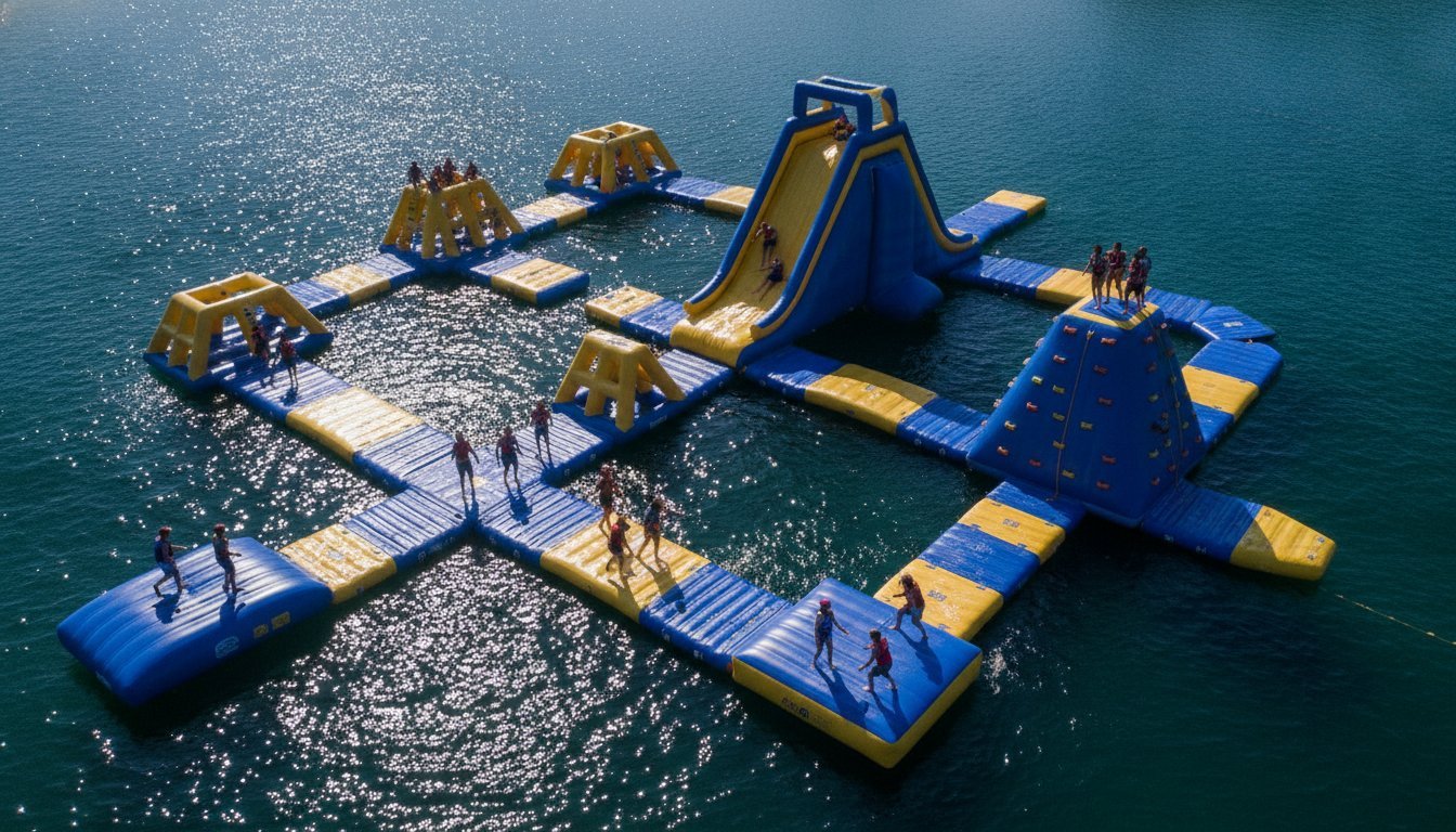 Custom Inflatable Aqua Park Design: Engineering Your Waterfront Revenue Engine