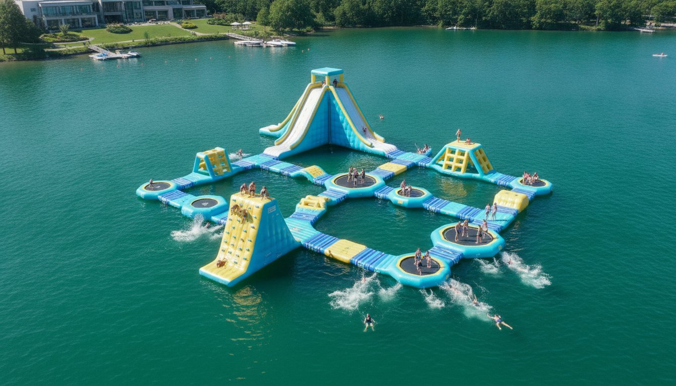 Transforming Your Waterfront: The Ultimate Guide to Commercial Lake Obstacle Courses in 2026