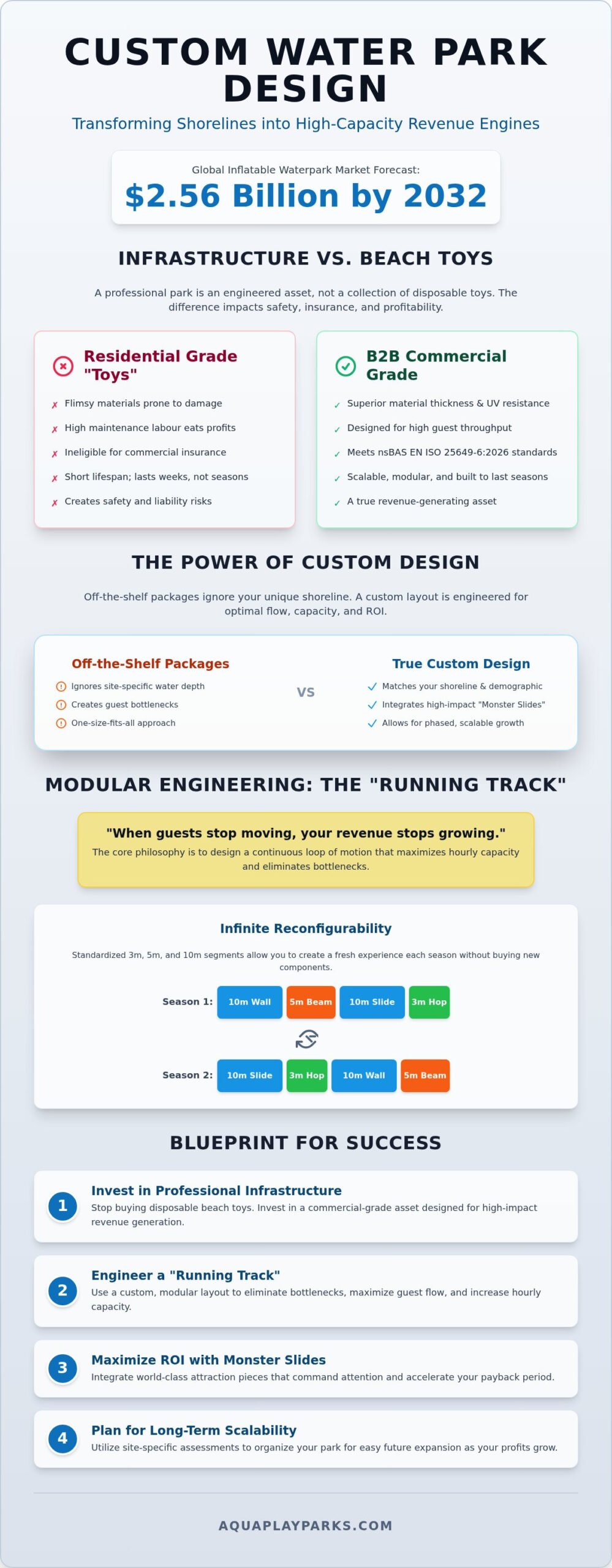 The Ultimate Guide to Designing a Custom Floating Water Park Obstacle Course in 2026